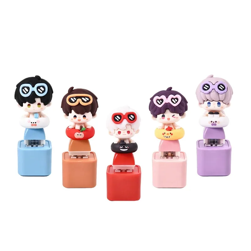 2026 Presale 10 Days Anime Love and Deepspace  Game Cos Sylus Rafayel Zayne Caleb Xavier 7cm Cute Display Keycap Charm Prezzie