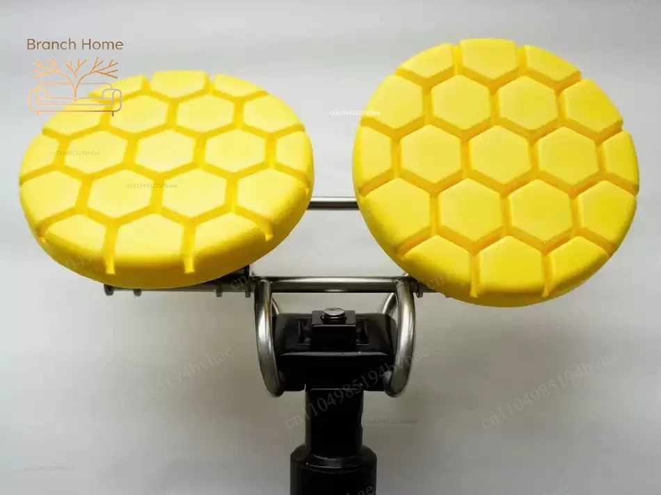 Bicycle seat cushion, long-distance seat cushion, balance noseless saddle, widened and enlarged foot pad accessories