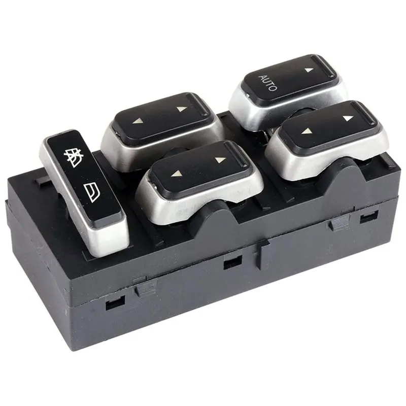 بسيط لينكولن تاون قوة السيارة الرئيسية نافذة التبديل 5W1Z-14529-BA 5W1Z14529BA LHD 2003-2009