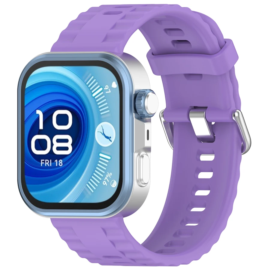 Siliconen bandje voor Huawei Watch Fit 3/4/5 band accessoires vervangende sport armband voor Huawei Watch Fit 4 5 Pro band