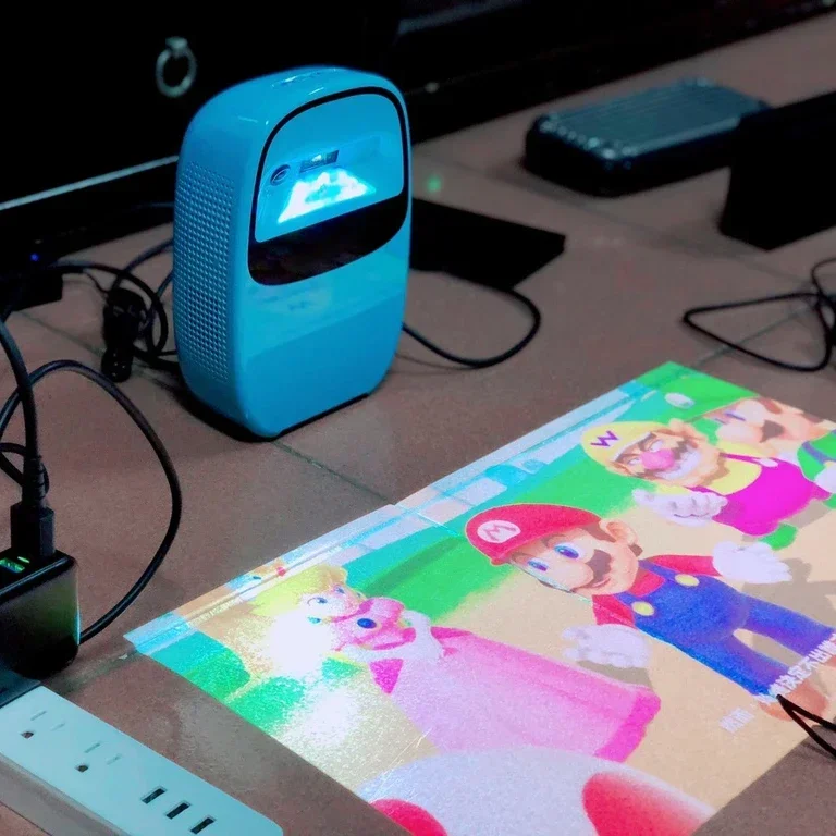 Lazertouch mini projector,Work as a 23inch touch screen tablet pc& 70inch projector