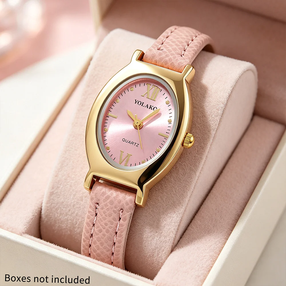 1Pcs Ladies' Elegant Fashion Watch, Valentine's Day, Easter, Ramadan, Birthday, Ideal Gift For Friends And Family