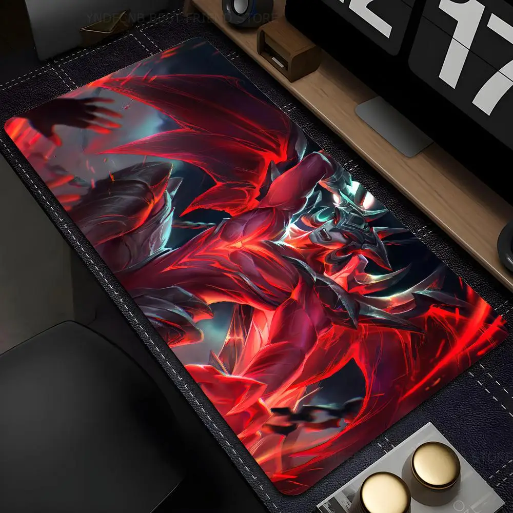 

Aatrox League Of Legends Mousepad Large Computer Gaming Accessories MousePads Desk Mats Anti-slip Laptop Soft Mice Pad