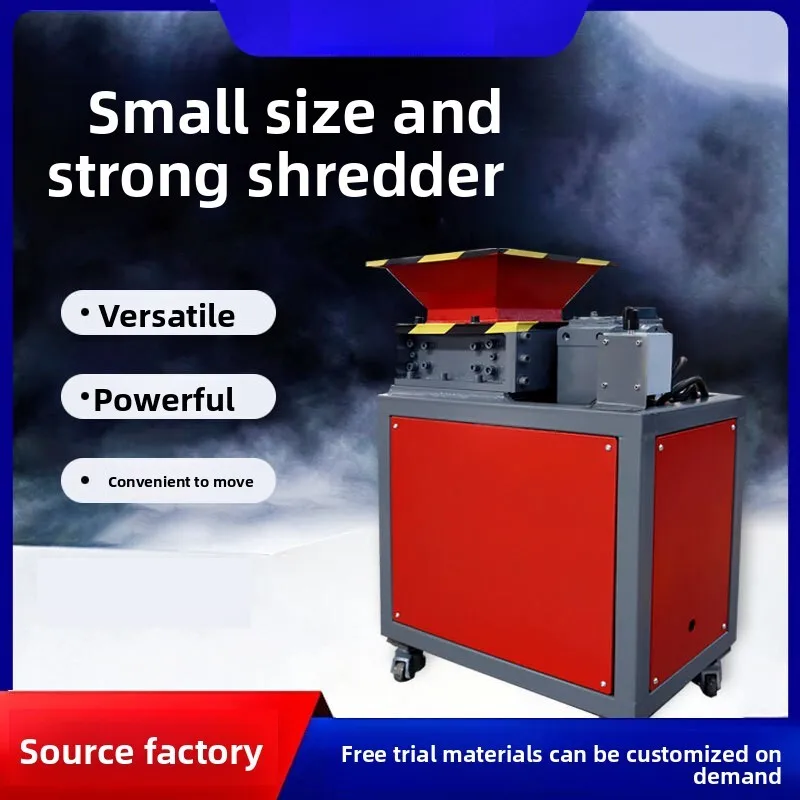 

Laboratory Small Dual-Axis Shredder For Food Medical Waste, Cardboard, Wood, And Cans