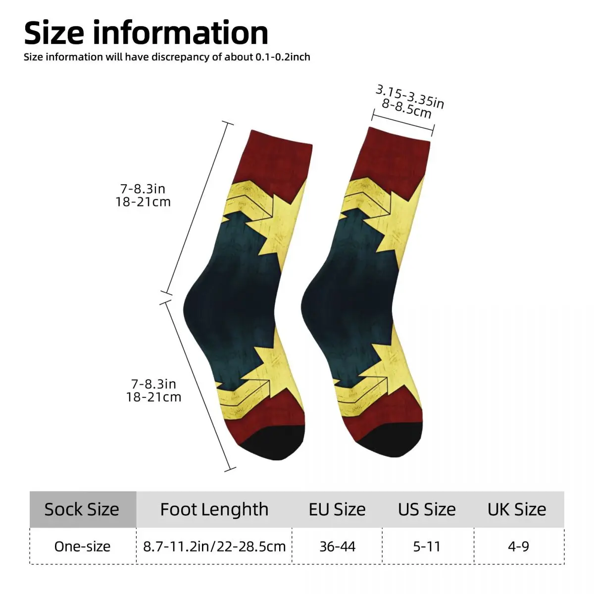 Retro Higher Further Faster More Crazy Men\'s compression Socks Unisex Marvel Comics Harajuku Pattern Printed Funny Novelty