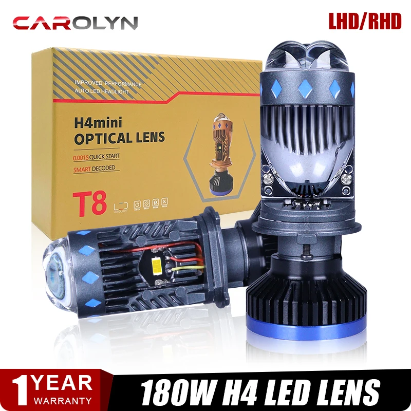 Laser Lens Headlight Super Bright Spotlight H4 Headlight Matrix Lossless Led Dual Light Lens Headlight Far and near Light