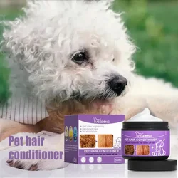 Pet Hair Conditioner Cat Dog Soft Hair FurConditioning Oil Pet Hair Cleaning Care Cream Fluffy  Coat Balm