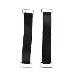 2PCS Rubber Belts 18-23cm Rubber Band+metal Buckle Motorcycle Rubber Battery Strap Elastic Bandage Holder Belt For Honda-Yamaha