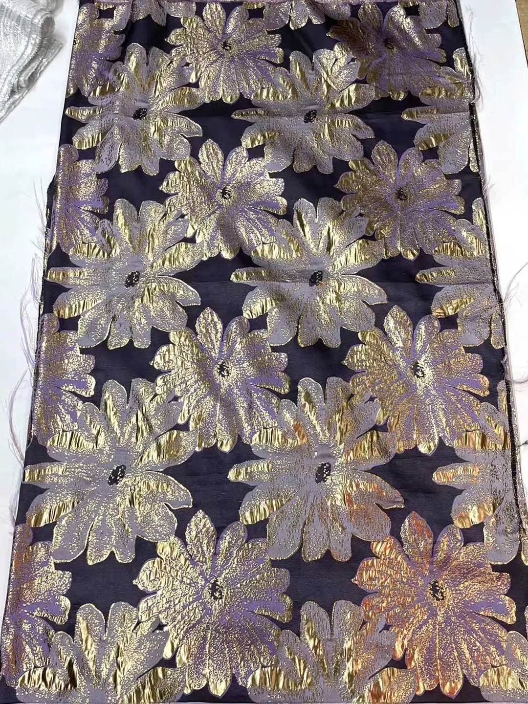 Latest Design Brocade Jacquard Lace Fabric French Lace Fabric High Quality African Nigerian Lace Fabric For Party Dress VMJ5562