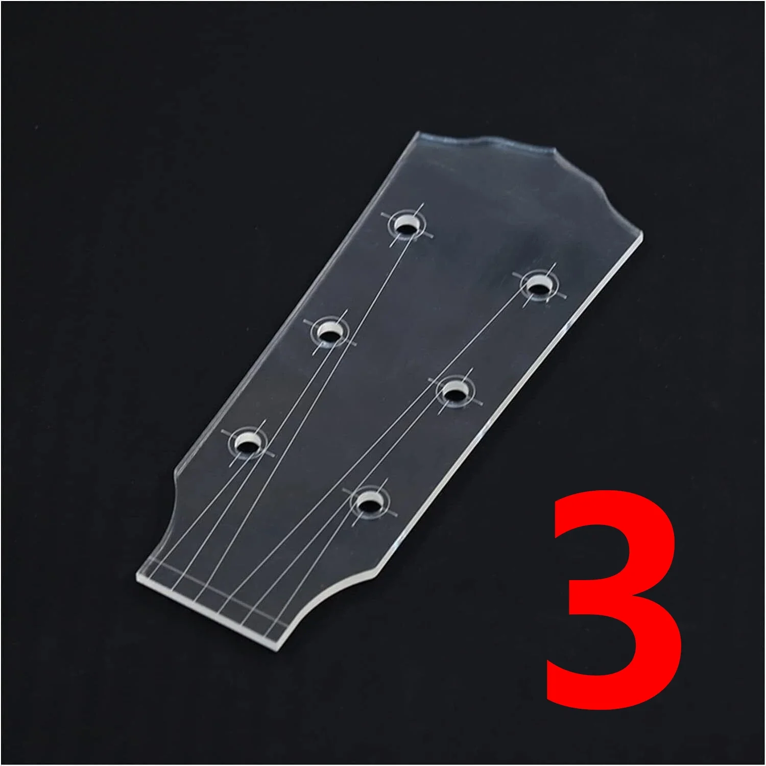 Guitar Tools Guitar Head Template Electric Guitar Acoustic Acrylic Making Mold Thickness 4mm