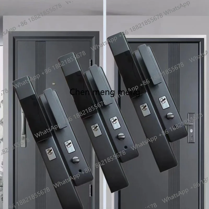 

Multi Function Anti-theft Entrance Gate Lock plate Anti-explosion Security Widen Lock Handle