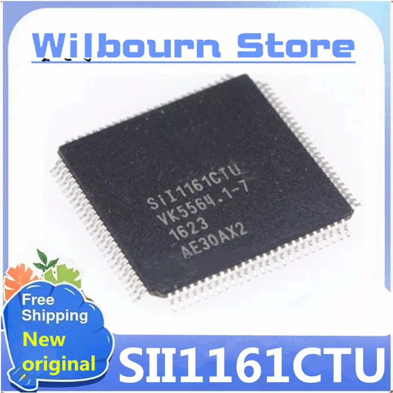 

10pcs/lot SIL1161CTU SII1161CTU SII1161 QFP100 Available in stock