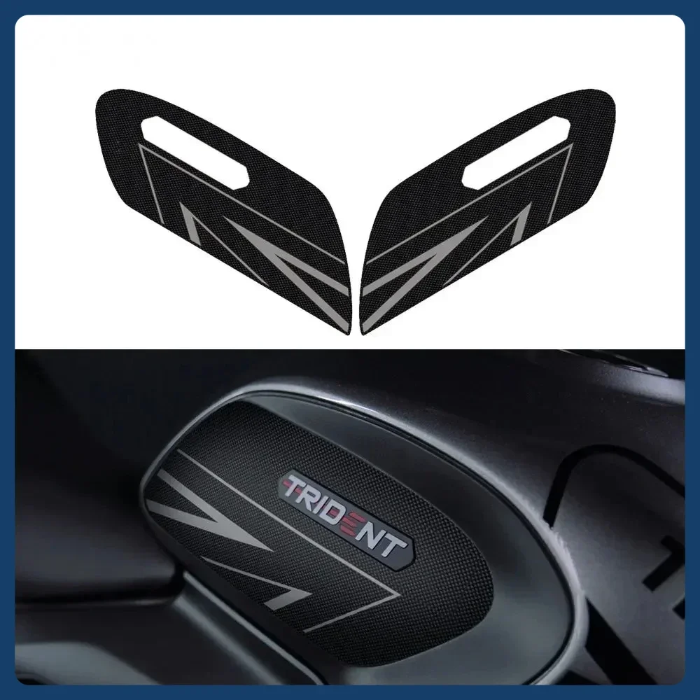 

Наклейка на мотоцикл для Triumph Trident 660 2021-2023, боковая накладка на бак, защитная наколенница