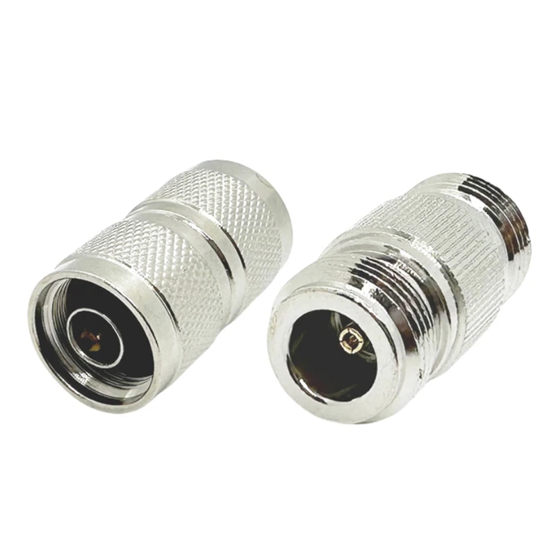 N Type Adapter N Male to Male Plug Straight Connector L16 Female to Female RF Coaxial Adaptor for WiFi Antenna Cable