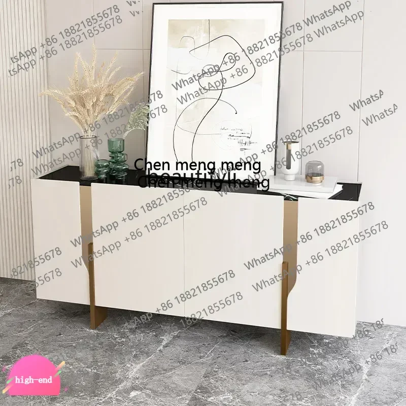 

Изысканный мраморный шкаф для прихожей, современный минималистичный чайный шкаф, винный шкаф для гостиной AB