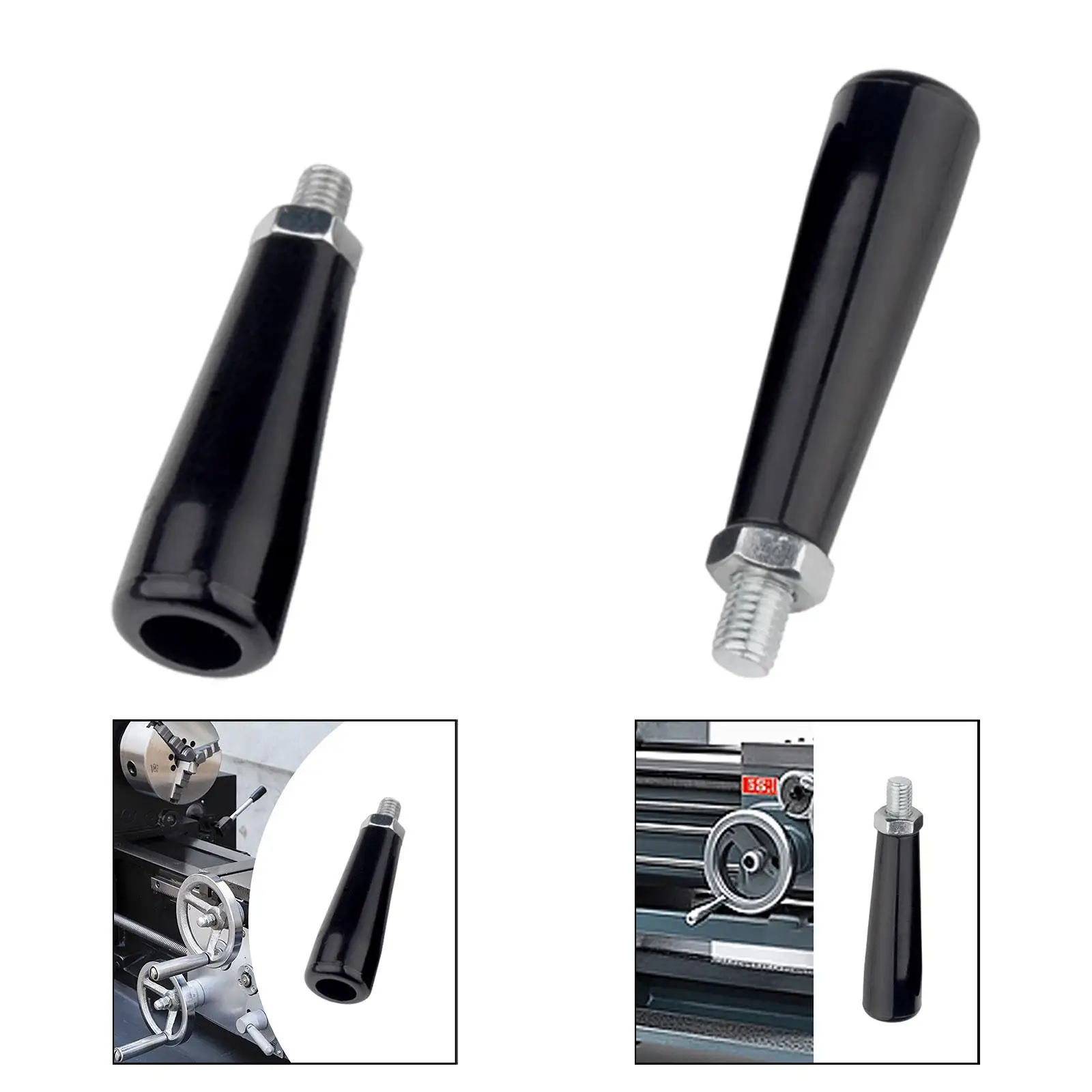 Revolving Knob Rotating Handle Knob Male Threaded Crossbar Machine Wheel Revolving Handle Grip for Face Molding
