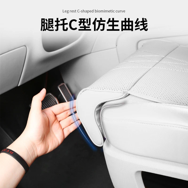 وسادة مقعد لهاتف Huawei Zunjie S800 لعام 2025، وسادة وسادة ممتدة لدعم الفخذ مع جلد PU