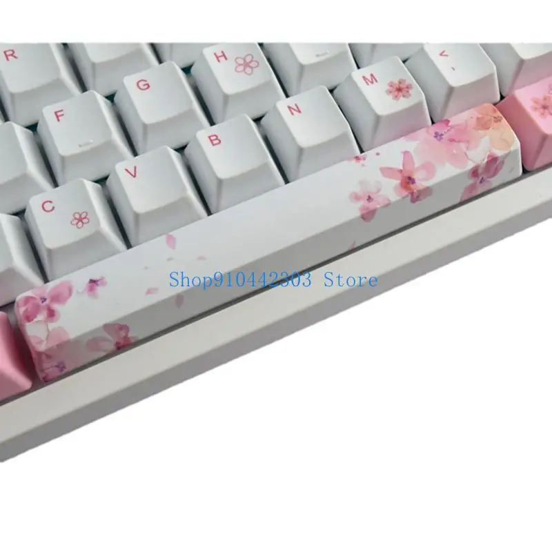 652F Keycap PBT 6.25 Space Keycap Five Sides Dye Upgrade Keycap OEM Profile Keycap