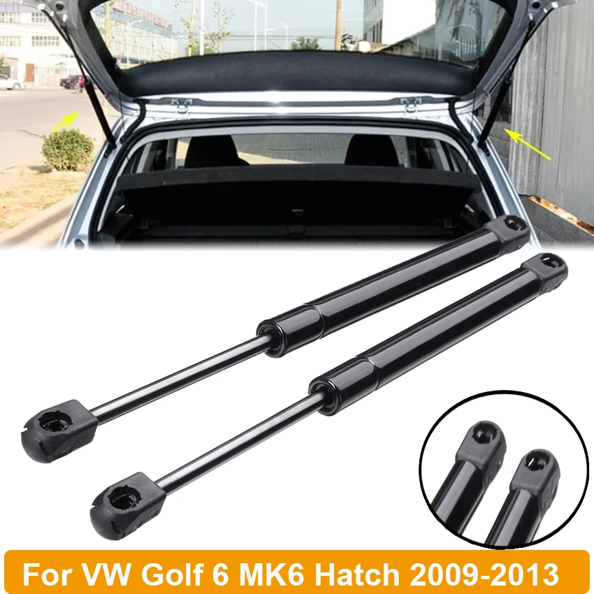 Rear Tailgate Gas Strut Bars Shock Boot Spring Lifter Support For VW Golf 6 MK6 Hatchback ONLY 2009-2013 5K6827550B 5K6827550D