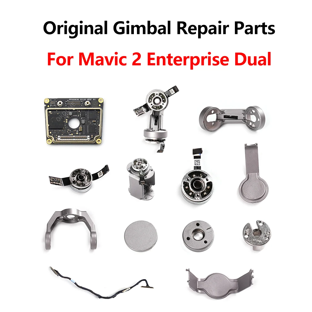 mavic-2-enterprise用オリジナルジンバルptzケーブル、デュアルヨーロールブラケット、モーターコアボード、ジンバルカバーセット交換用
