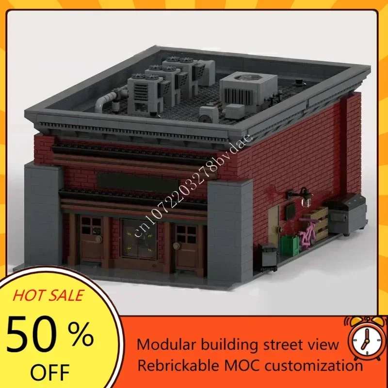 

4133PCS Occult Books of Ray Modular MOC Creative street view Model Custom Puzzles Architecture DIY Education Assembly Toy Gifts