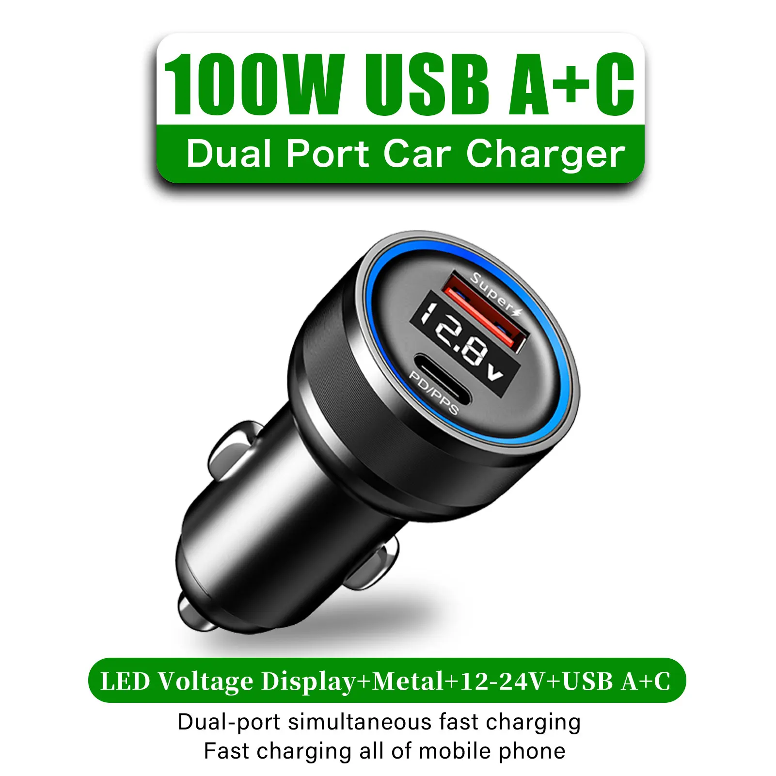 100W 2 Port For Iph… - image