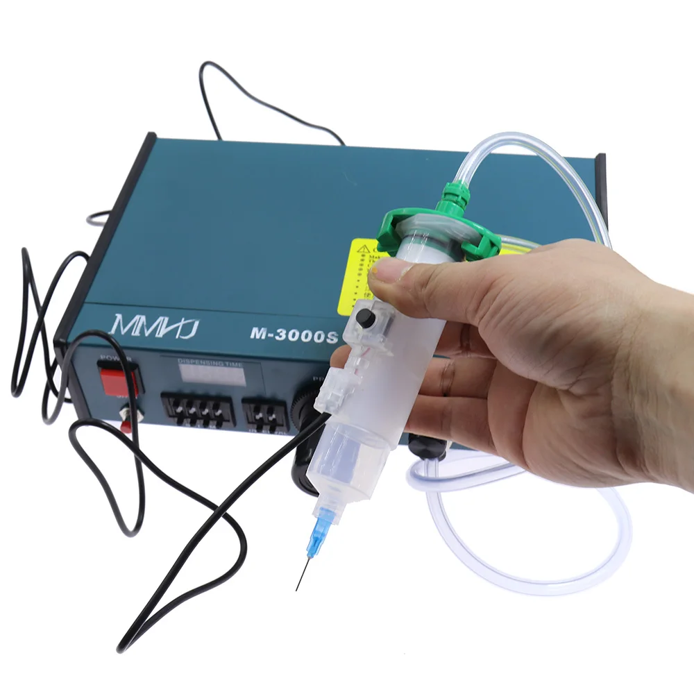 Máquina Automática do Distribuidor da Resina da Cola Epoxy da Pasta da Solda Controlador Líquido