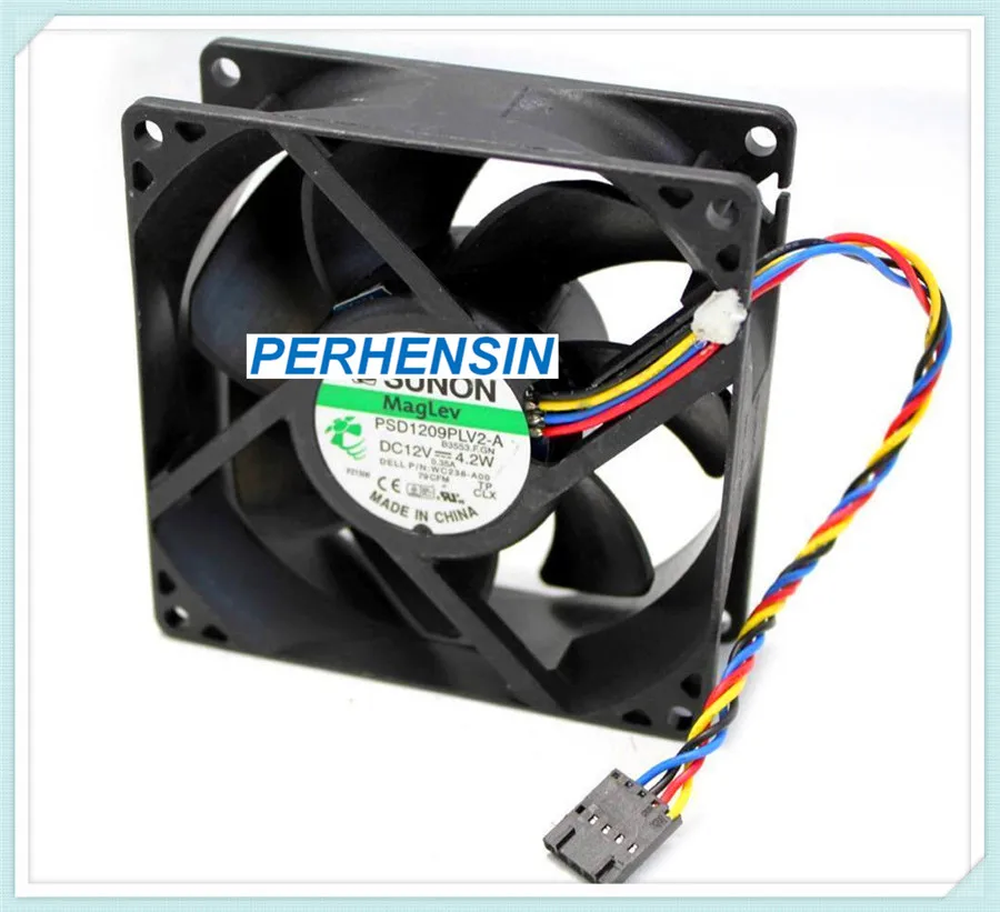 

Original Genuine For Dell Optiplex MT Minitower PC Cooling Fan 790 990 7010 9010 WC236 0WC236