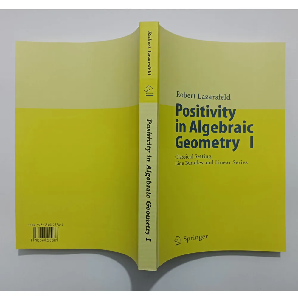 

Positivity In Algebraic Geometry