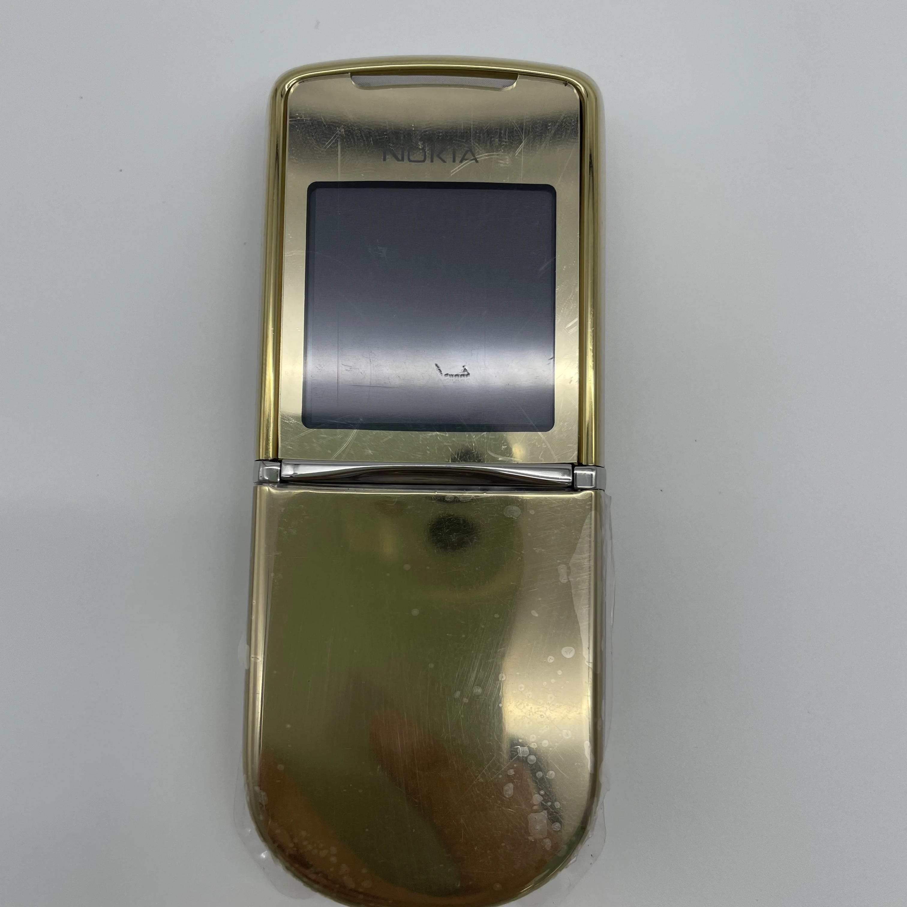 هاتف Nokia 8800 Sirocco المجدد المفتوح بدقة 2 ميجابكسل ومكبر الصوت ولوحة المفاتيح العبرية العربية الروسية وحالة جيدة