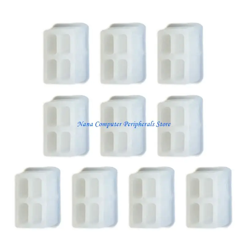 F68C 10PCS SFP 보호 커버 SFP 섬유 모듈 커버 성능을 유지하고 손상을 방지하기위한 커버