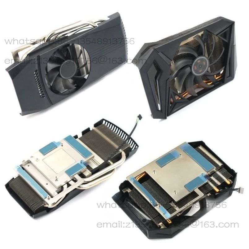 Modified for public version GTX1650 1650S 1660 1660S 1660Ti graphics card radiator