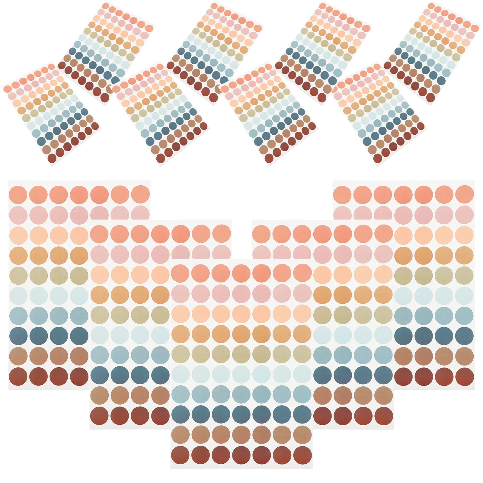 

20 шт. миниатюрных круглых цветных наклеек, не оставляющих следов, съемные круглые этикетки для детских наградных таблиц и занятий в классе