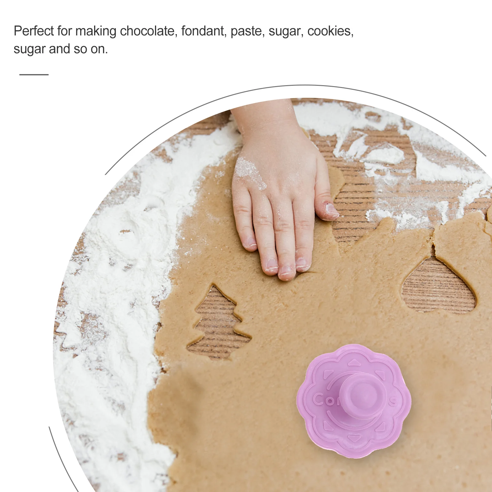 

8 шт., набор форм для печенья, креативный инструмент для выпечки печенья для DIY, помадка, шоколадная сахарная паста, вечерние забавные формы для благословения печенья