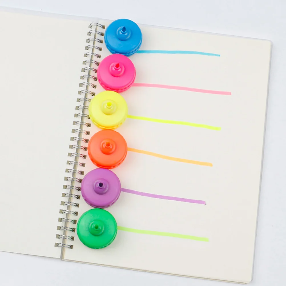 

1 комплект флуоресцентных ручек, маркеры для заметок, подкладка ручки разных цветов, пластиковые школьные учебы, незаменимые