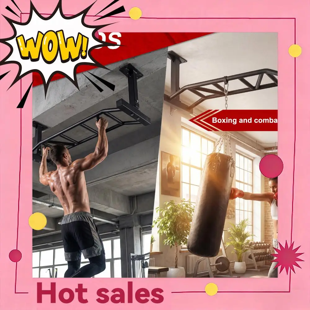 47 Inch Heavy Duty Adjustable Pull Up Bar