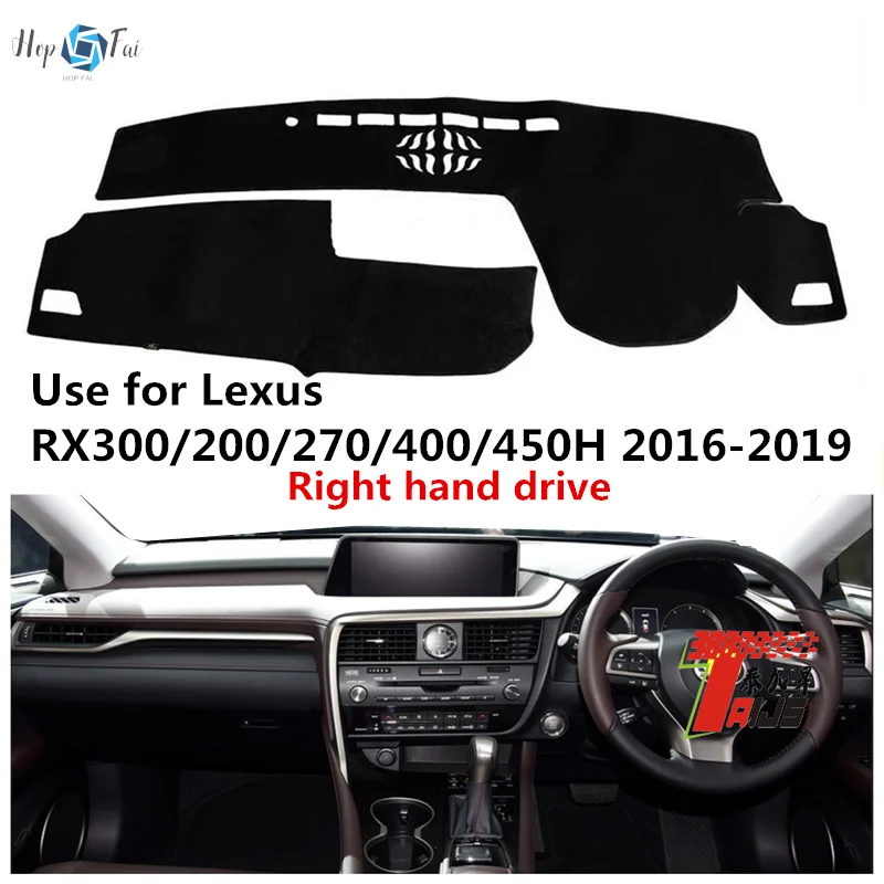 

use for Lexus RX300/200/270/400/450H 2016-2016 Right hand drive Dashboard Cover Dash Pad Dash Mat Carpet ANti-UV NON-Slip