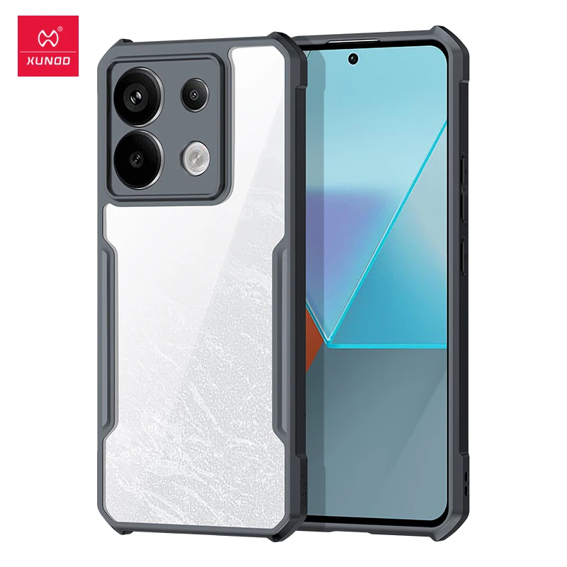 Xundd For Redmi Note 13  Pro 5G 4G Case For Note 13 4G 13 Pro Plus Airbags Shockproof Shell Scratch-Resistant Transparent Cover