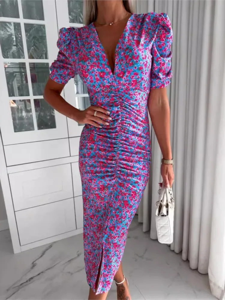 beach party midi dress Garden Party Midi Dress