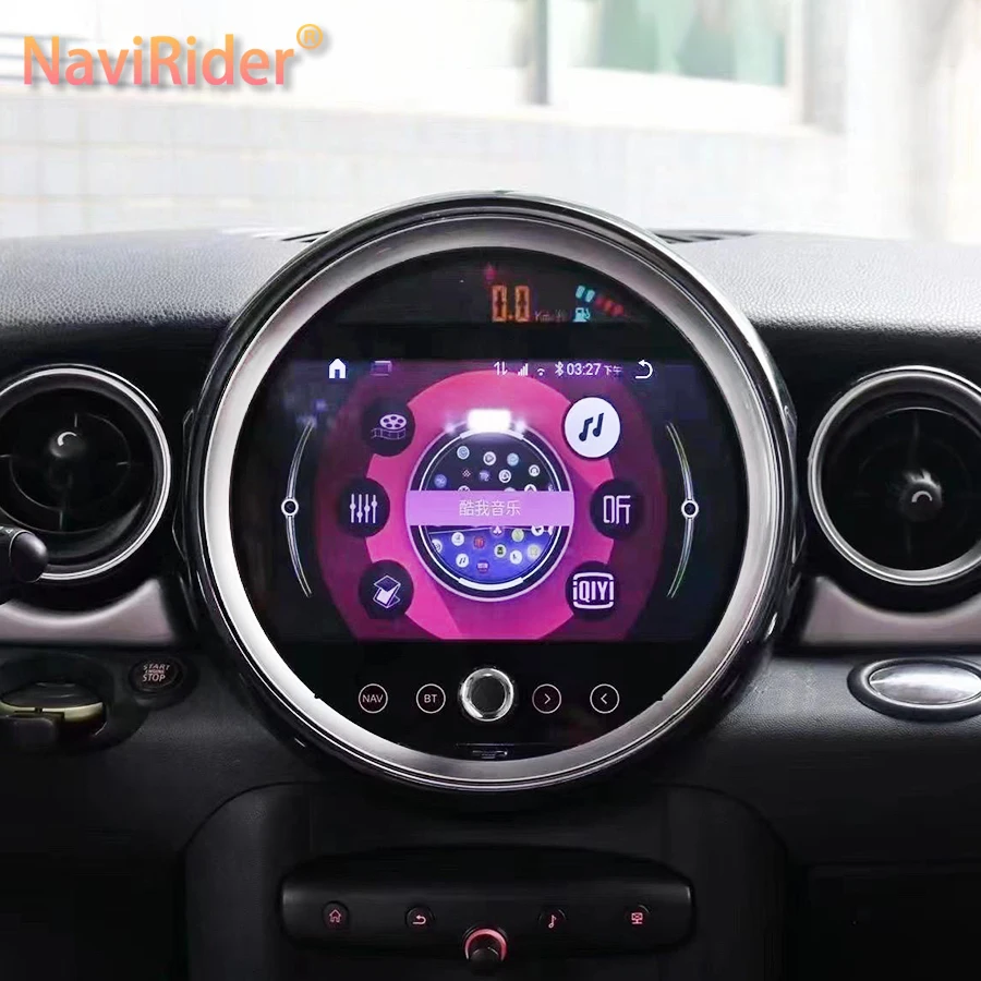 Schermo Stereo GPS per Mini One Cooper R55 R56 Car Android 13 Peaceman Mini Clubman 2011 Autoradio convertibile Carplay DSP Player