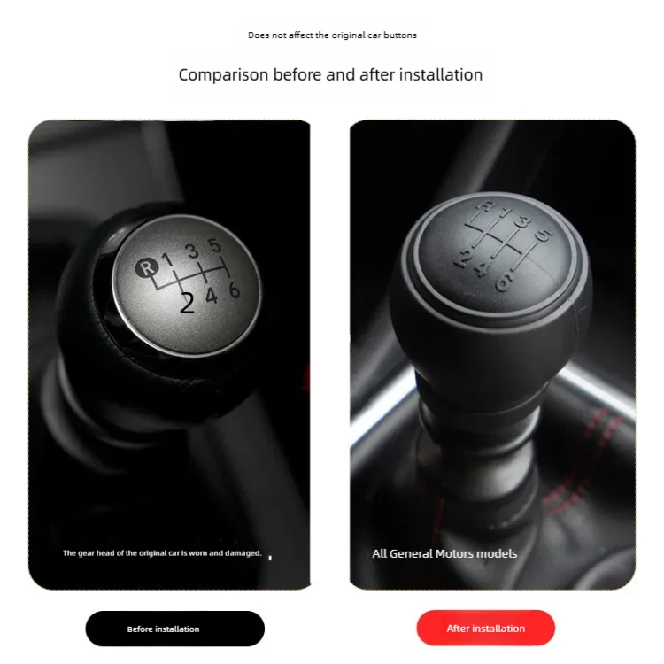 Fortoyota Car Silicone Manual Gear Shift Lever Protective Cover 14-21Vios 17-21Vios Fs 09-26Gr Yaris 09-19Urban Cruiser 09-11Matrix Transmission Gear Shift Knob Cover