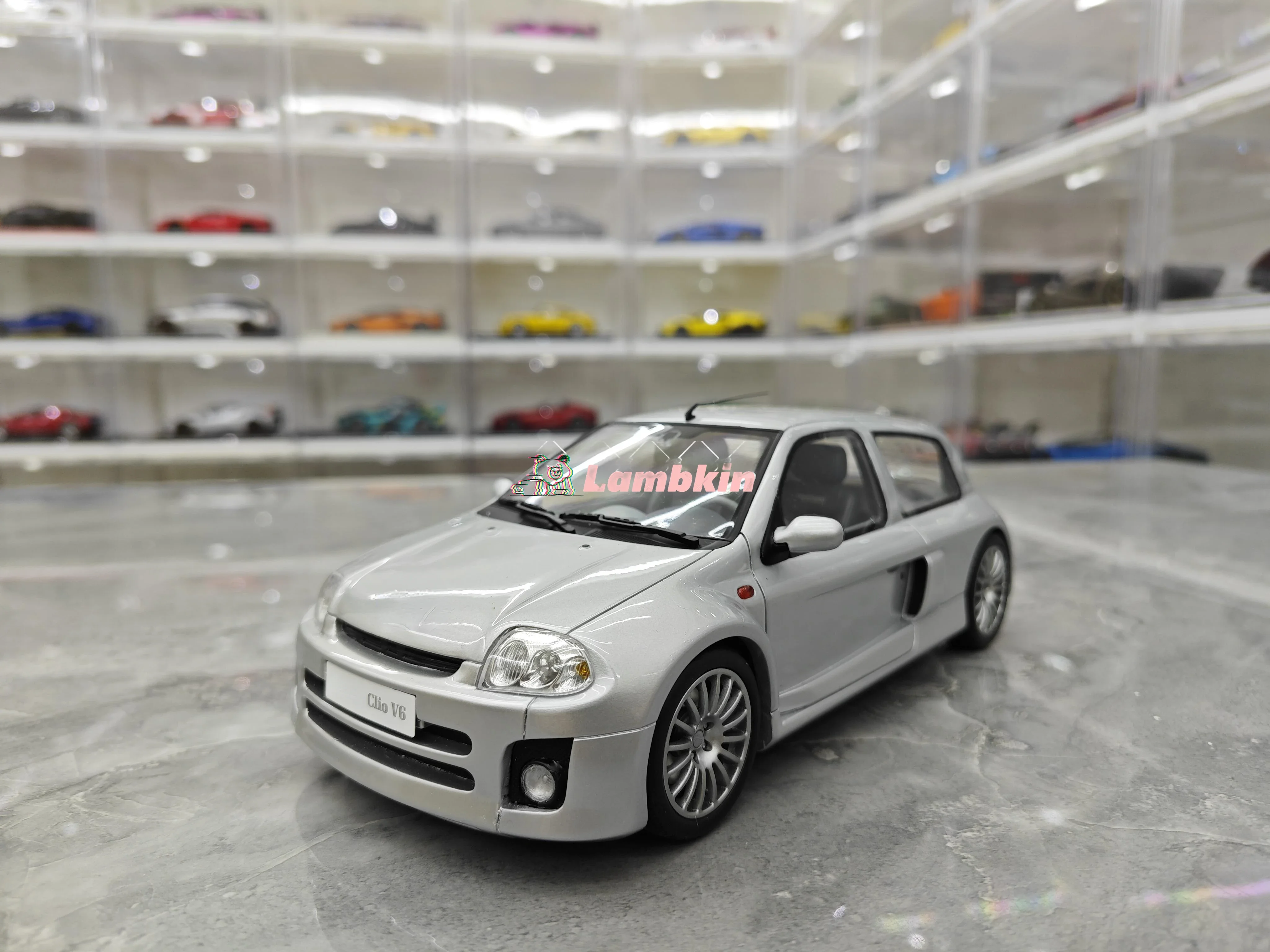 OTTO 1/18 Renolt CLIO V6 PHASE Limited Edition Simulation Car Model Resin Collectible Birthday Gift Commemoration