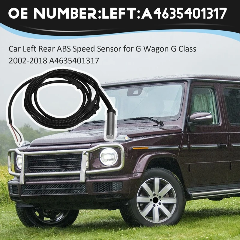 Car Rear ABS Speed Sensor For Mercedes Benz G Wagon G Class 2002-2018