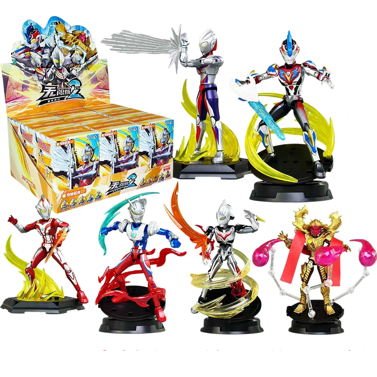 Keeppley Ultraman Infinity Edition Vol 2 ZERO Building Block Blind Box Toy for Boys