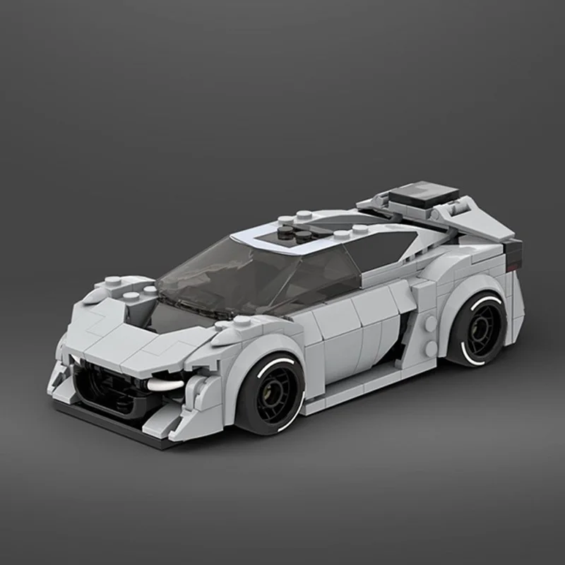 

Speed Racing Car Model MOC Building Bricks Top Tier Sports Car Modular Technology Children Holiday Gifts Assemble Toys Suit