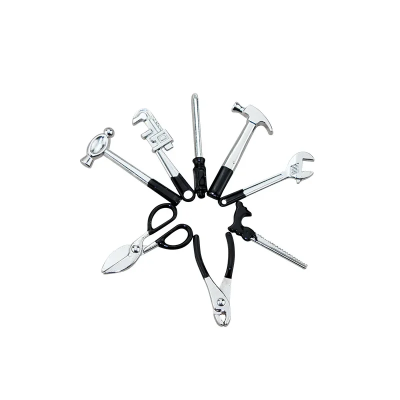 1:12 Dolls House Mini Stuff Alloy Tool Miniature Items Toys Model ToolBox BJD Dollhouse Furniture Accessories Decor Service Kit