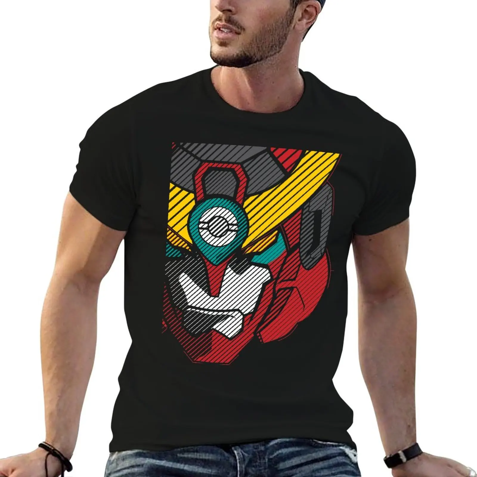 093 Gurren Lagann full T-Shirt shirts graphic customs plain black t shirts men