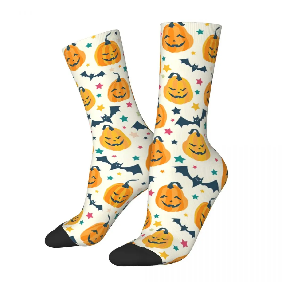 Halloween Pumpkins Ghost Brat (9) Socks Fashion Stockings Winter Non Skid Men Socks Soft Pattern Outdoor Socks