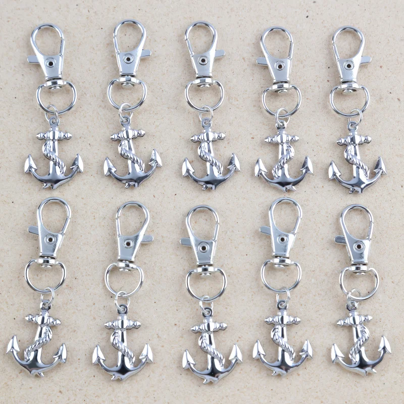 10Nautical Anchor Keychain – Symbolic Metal Keychain，for2026Graduates of the year – Successful Anchoring，For student graduates –