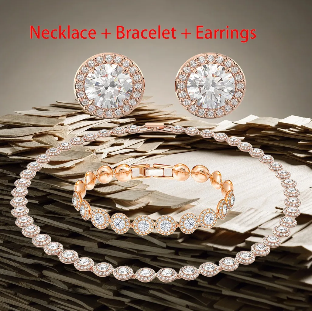 2026 New Arrival:Dazzling Marquise Crystal Jewelry Set for Her Party-Ready Timeless Classic Center of Glam 5